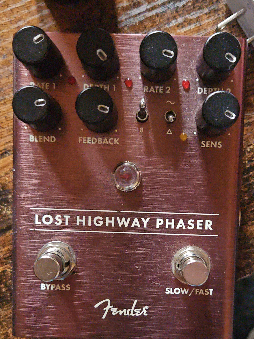 Fender Lost Highway Phaser Pedal thumbnail