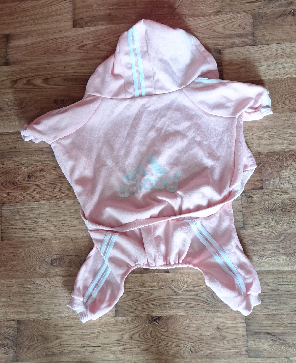 Adidas Pink Dog Hoodie Tracksuit thumbnail