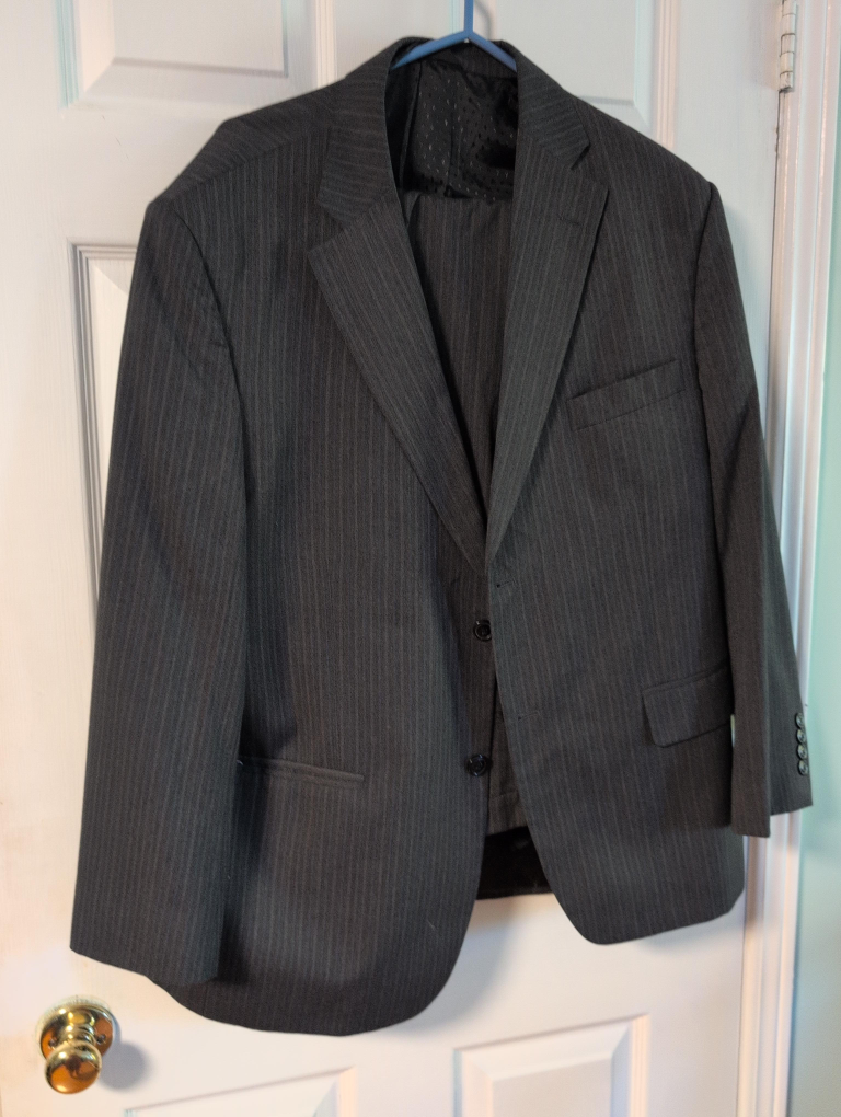 Men's Striped Suit