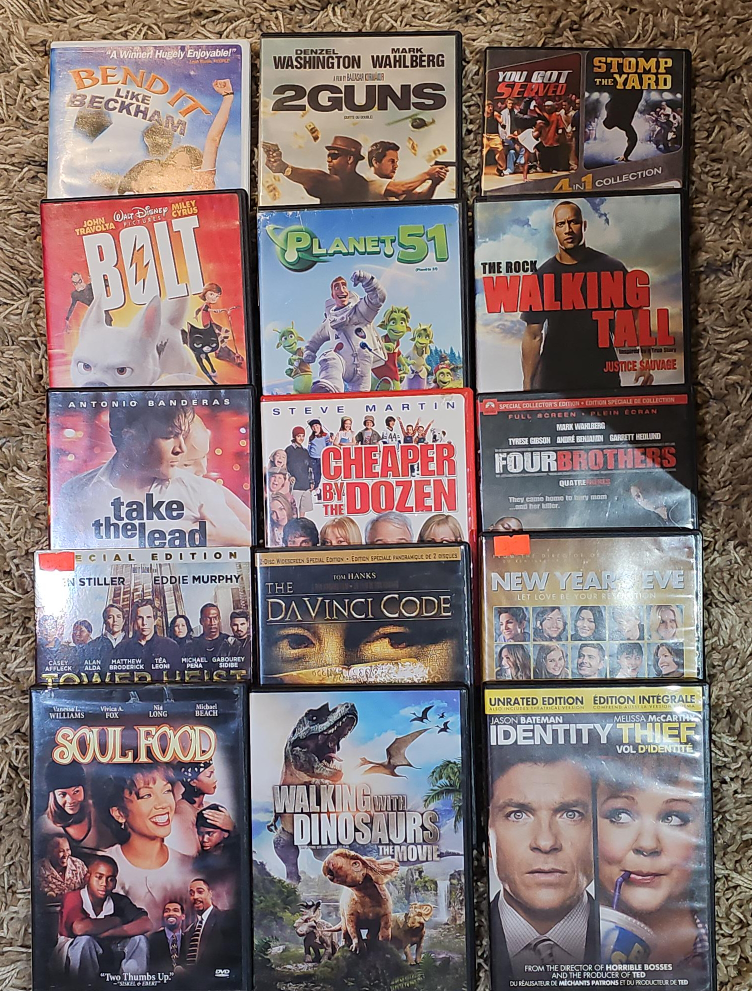 Mixed DVD Movie Lot - Bend It Like Beckham, 2 Guns, & More! thumbnail