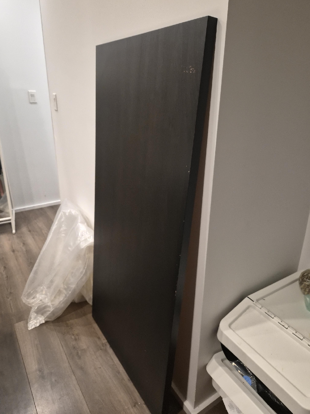 IKEA Linnmon Tabletop - Dark Brown thumbnail