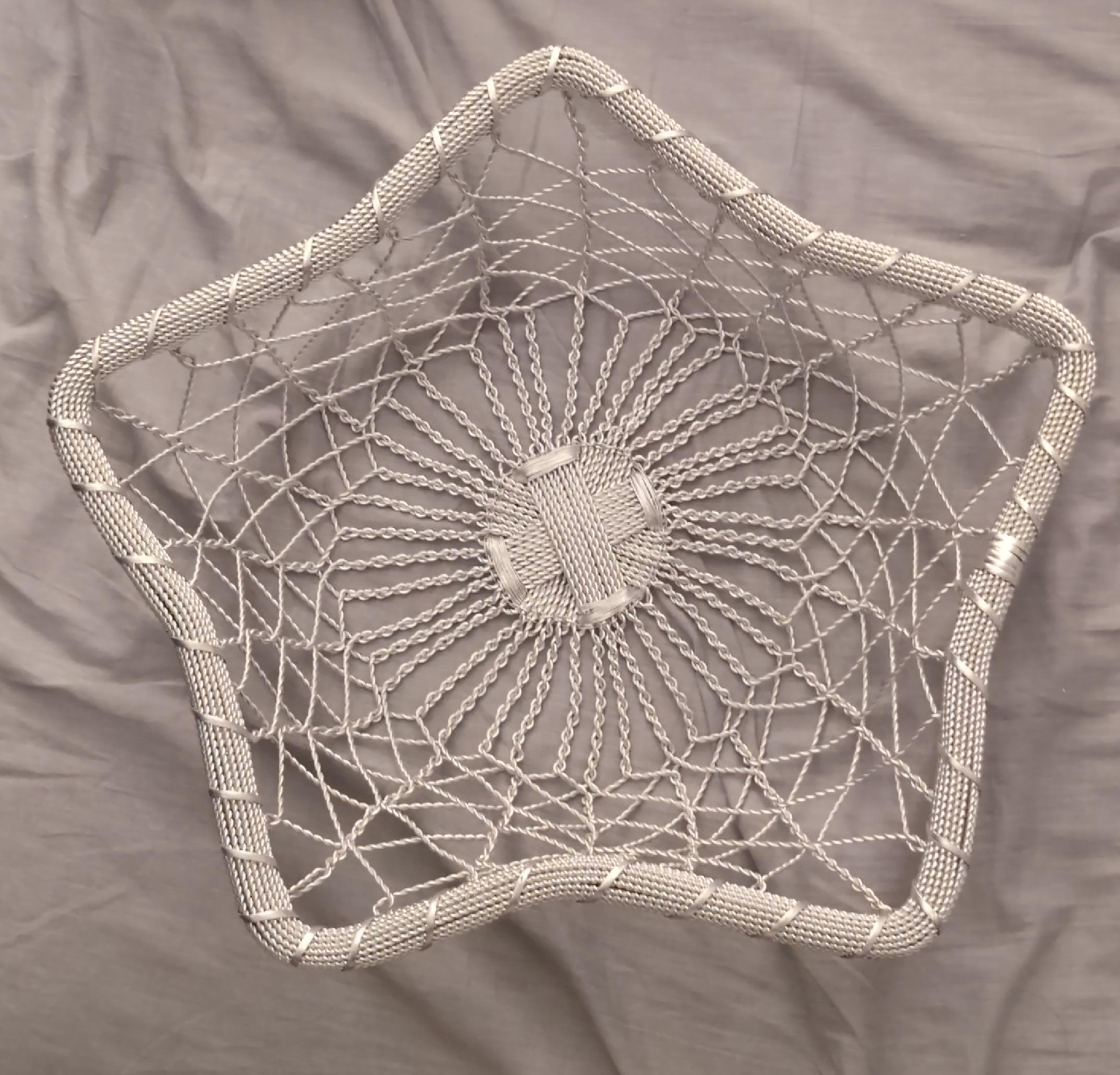 Star Shaped Silver Wire Basket image indicator(1)