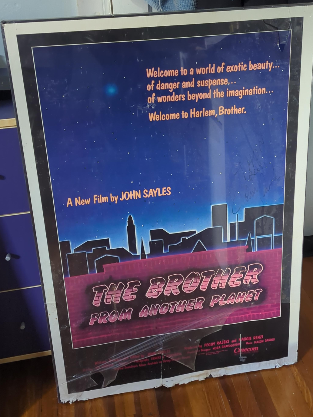 "The Brother From Another Planet" Movie Poster