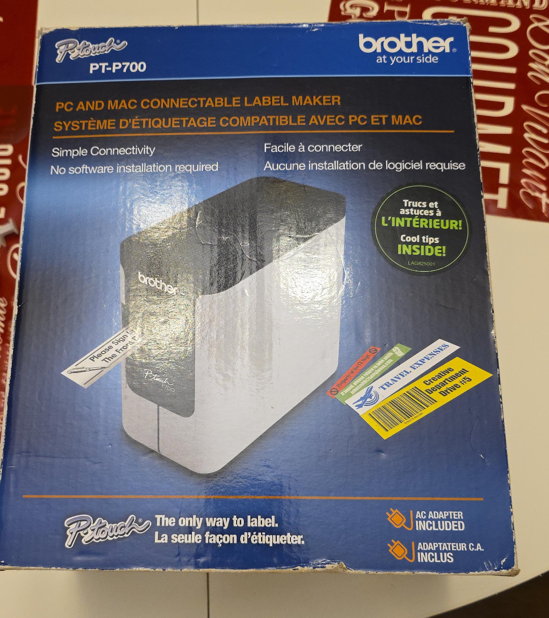 Brother P-Touch PT-P700 Label Maker