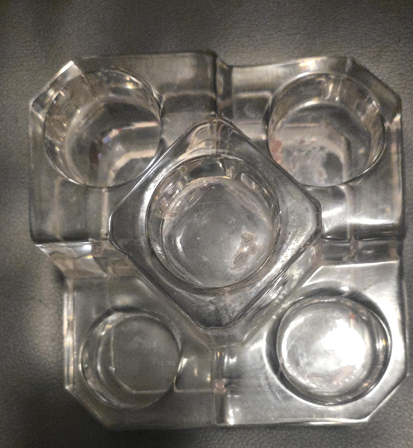 Clear Acrylic Candle Holder thumbnail