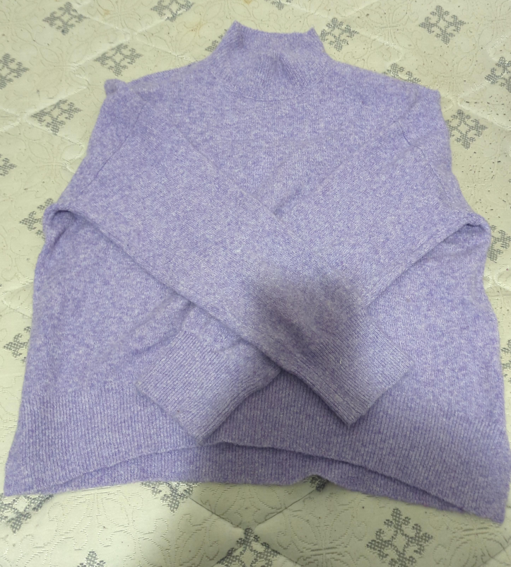 Purple Knit Sweater thumbnail