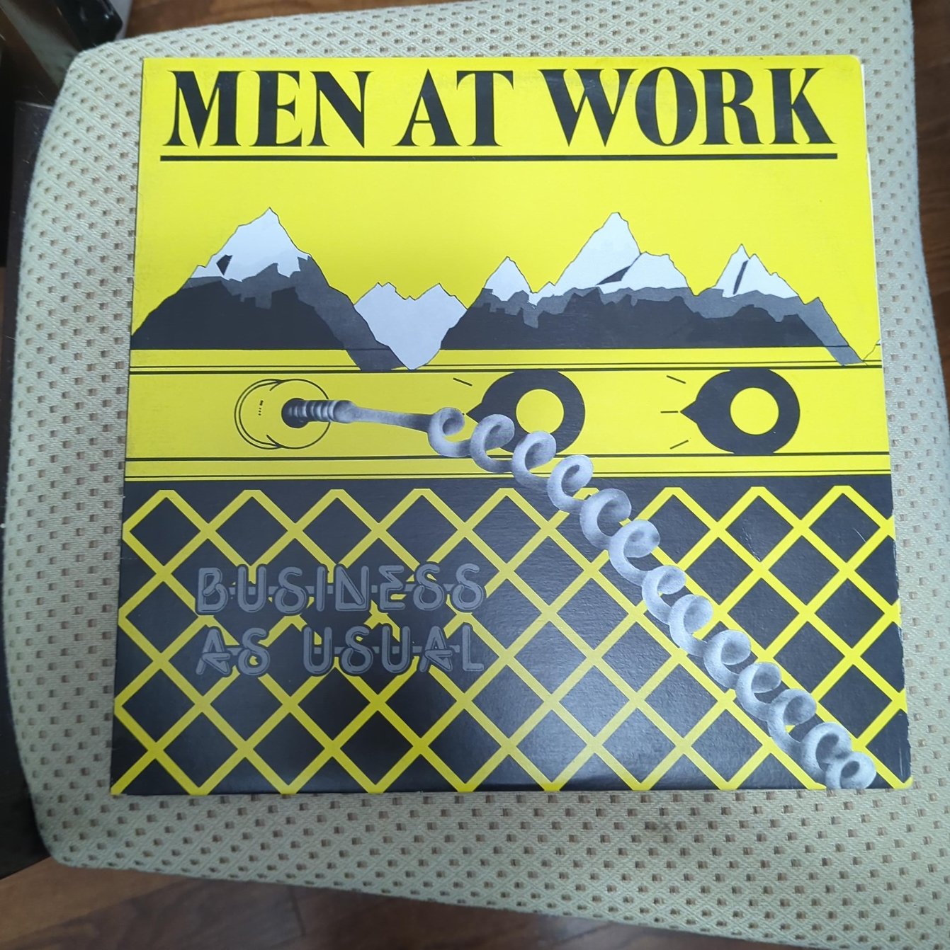 Men At Work - Business As Usual Vinyl Record thumbnail