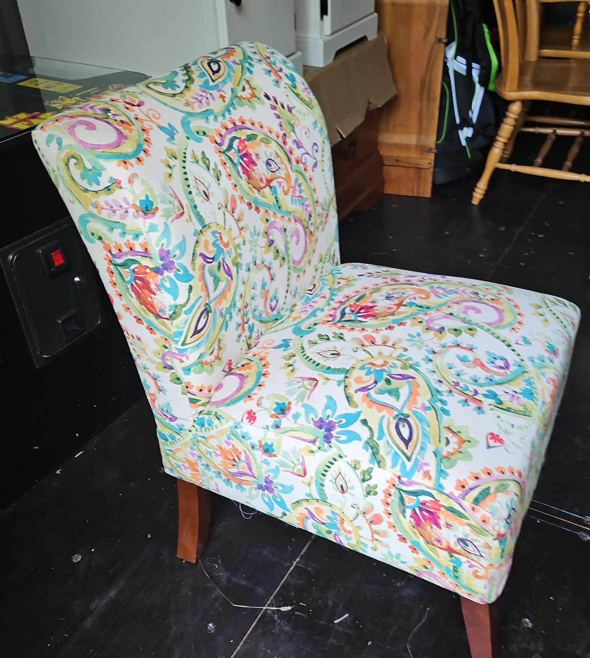 Patterned Accent Chair thumbnail