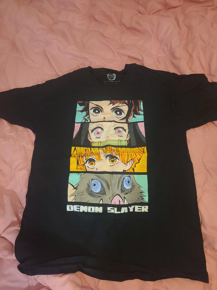 Demon Slayer Black T-Shirt thumbnail
