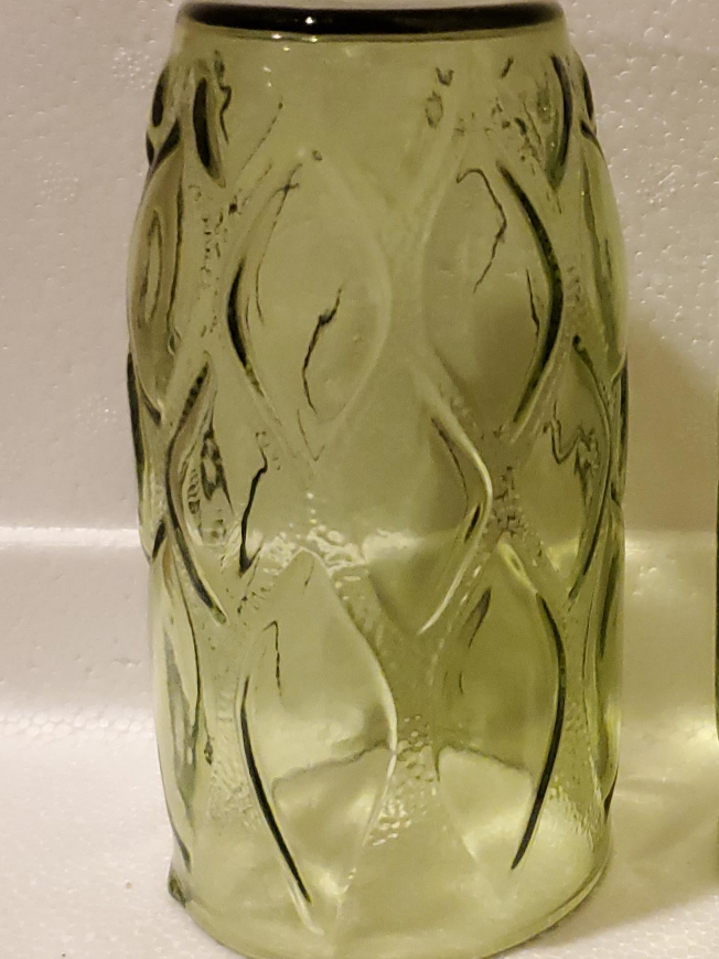 Anchor Hocking Green glass tumblers🥕 thumbnail