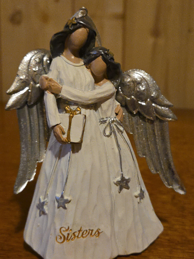 Sisters Angel Figurine thumbnail