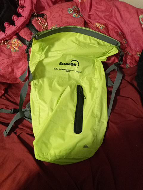 Suncor Yellow Backpack