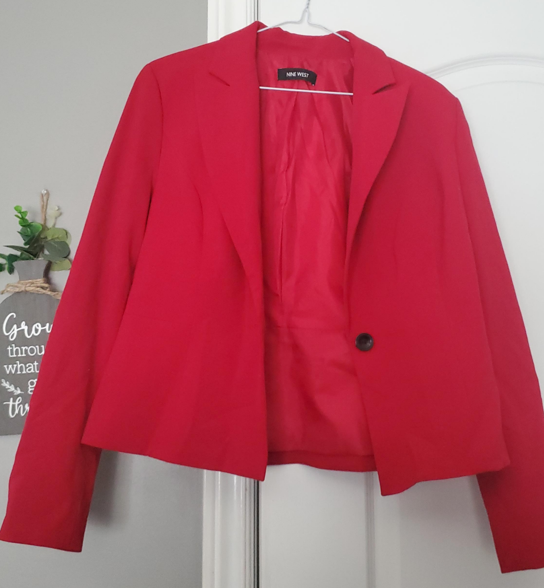 Nine West Red Blazer thumbnail
