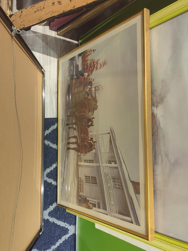 Framed Print - The Half Way House