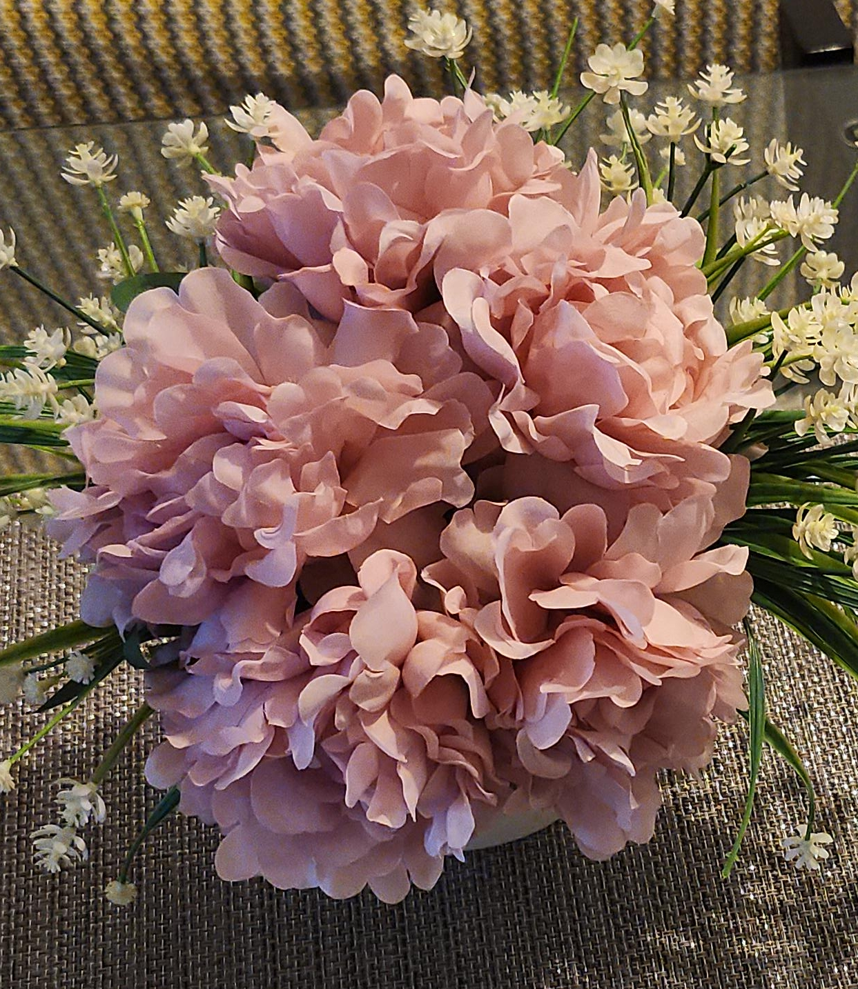 Pink Faux Floral Arrangement thumbnail