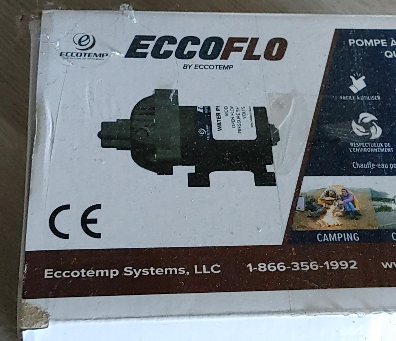 Eccoflo ECFP-12V Water Pressure Pump
