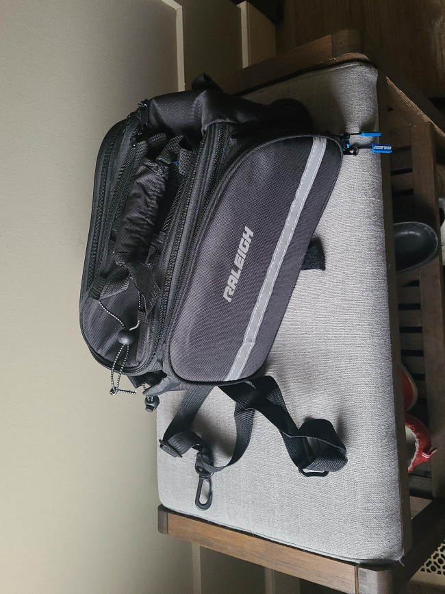 Raleigh Bike Rack Bag - Black