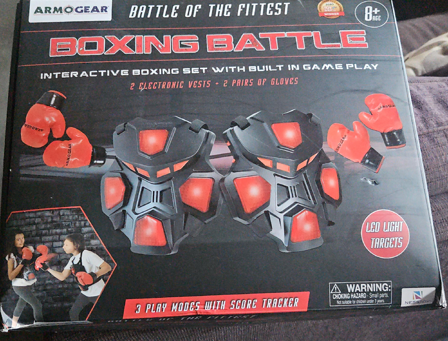 ArmoGear Boxing Battle Interactive Set - Ages 8+ thumbnail