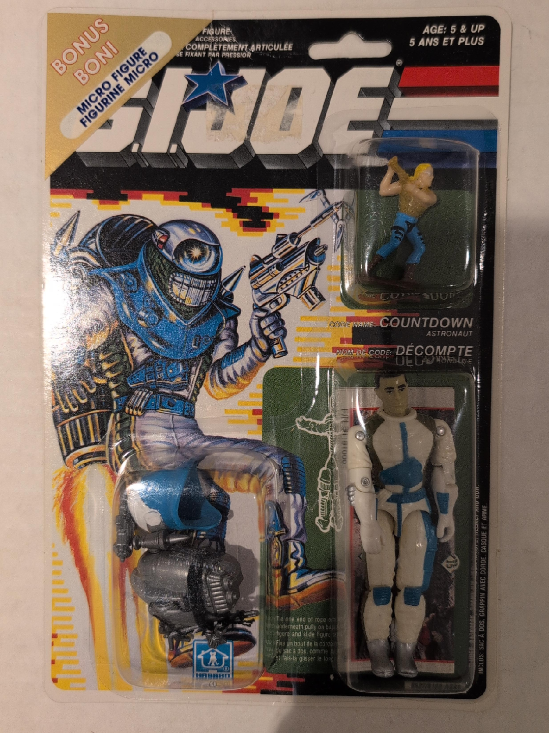 Vintage GI Joe Countdown Astronaut Action Figure thumbnail