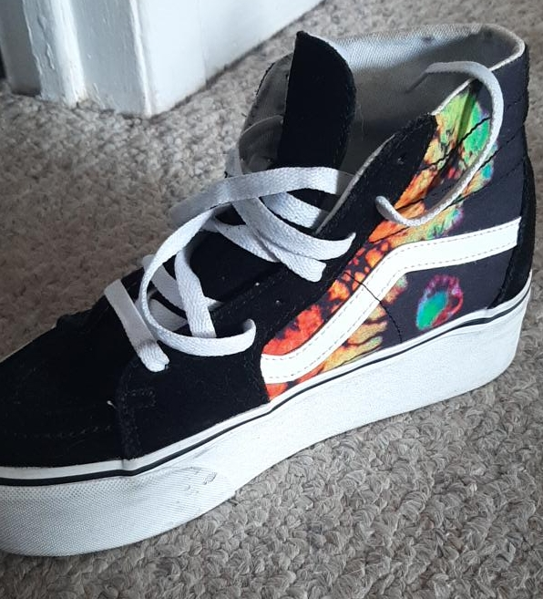 Vans Sk8-Hi Platform Shoes - Women's Size 7.5