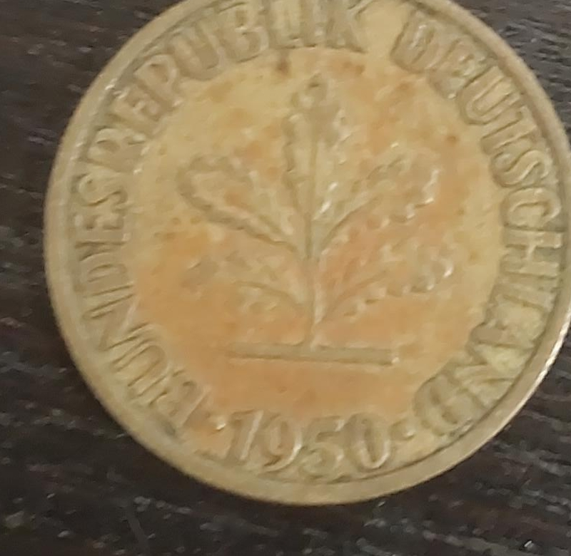 German Coin - 1950 thumbnail