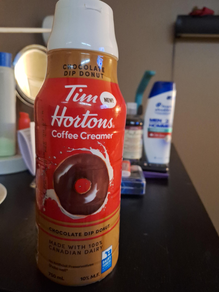 Tim Hortons Chocolate Dip Donut Coffee Creamer - 750ml thumbnail