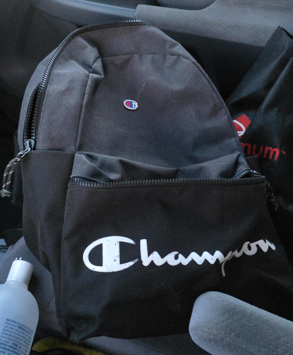 Champion Black Backpack thumbnail