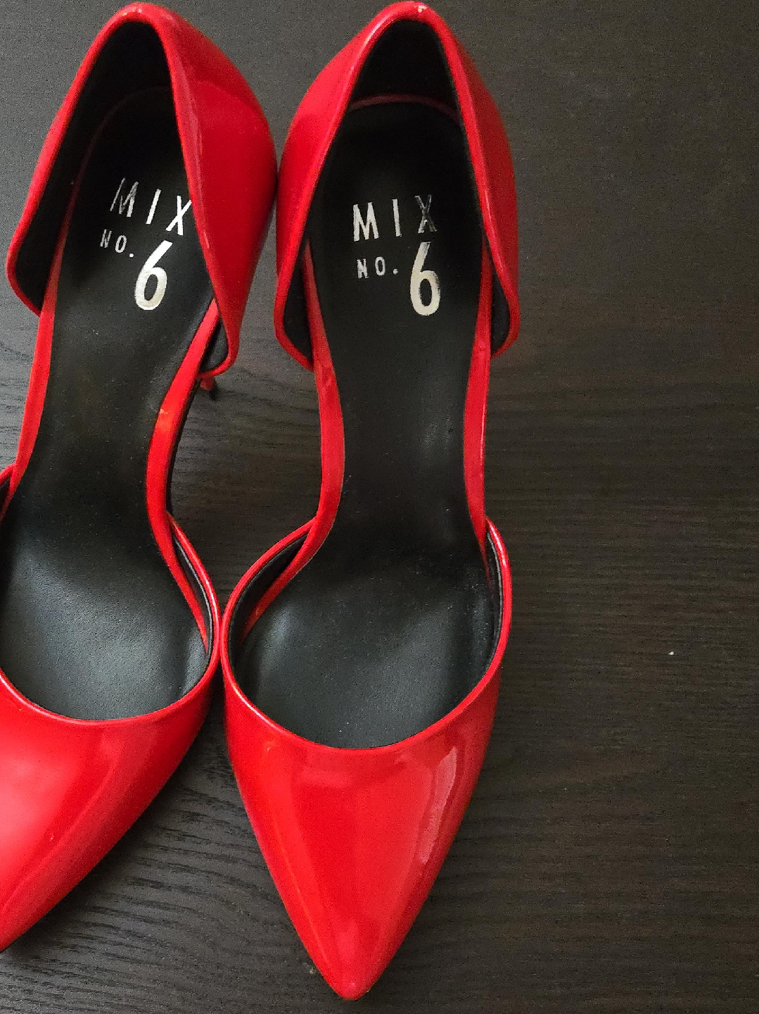 Mix No. 6 Red Heels - Size 7