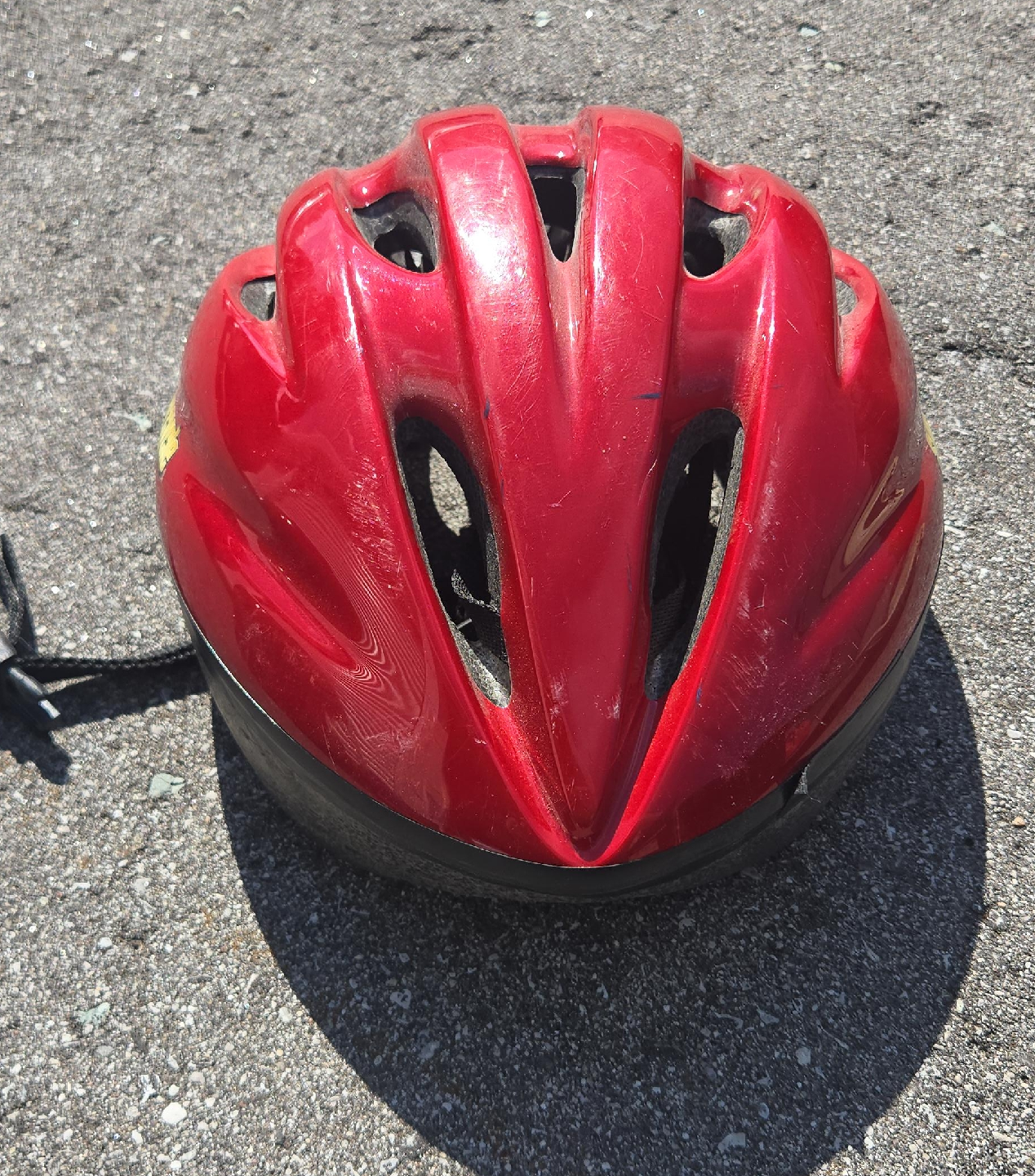 Red Bicycle Helmet thumbnail