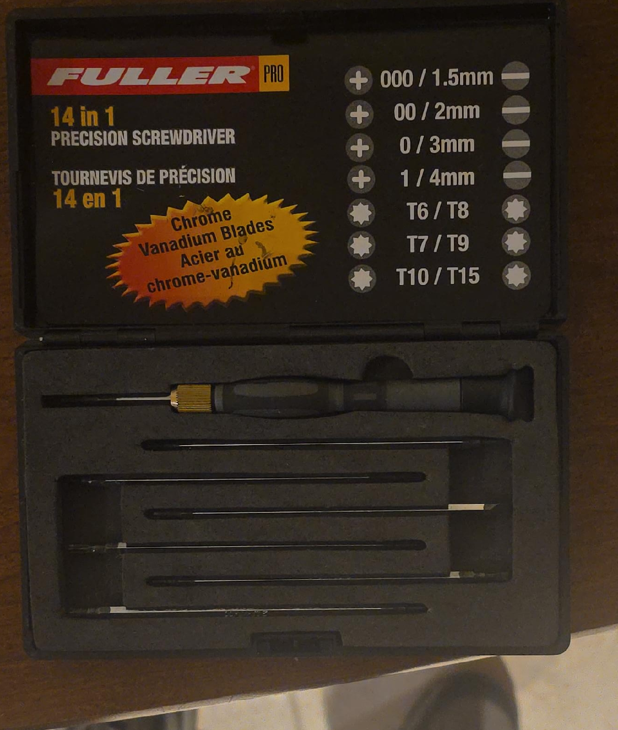 Fuller Pro 14-in-1 Precision Screwdriver Set