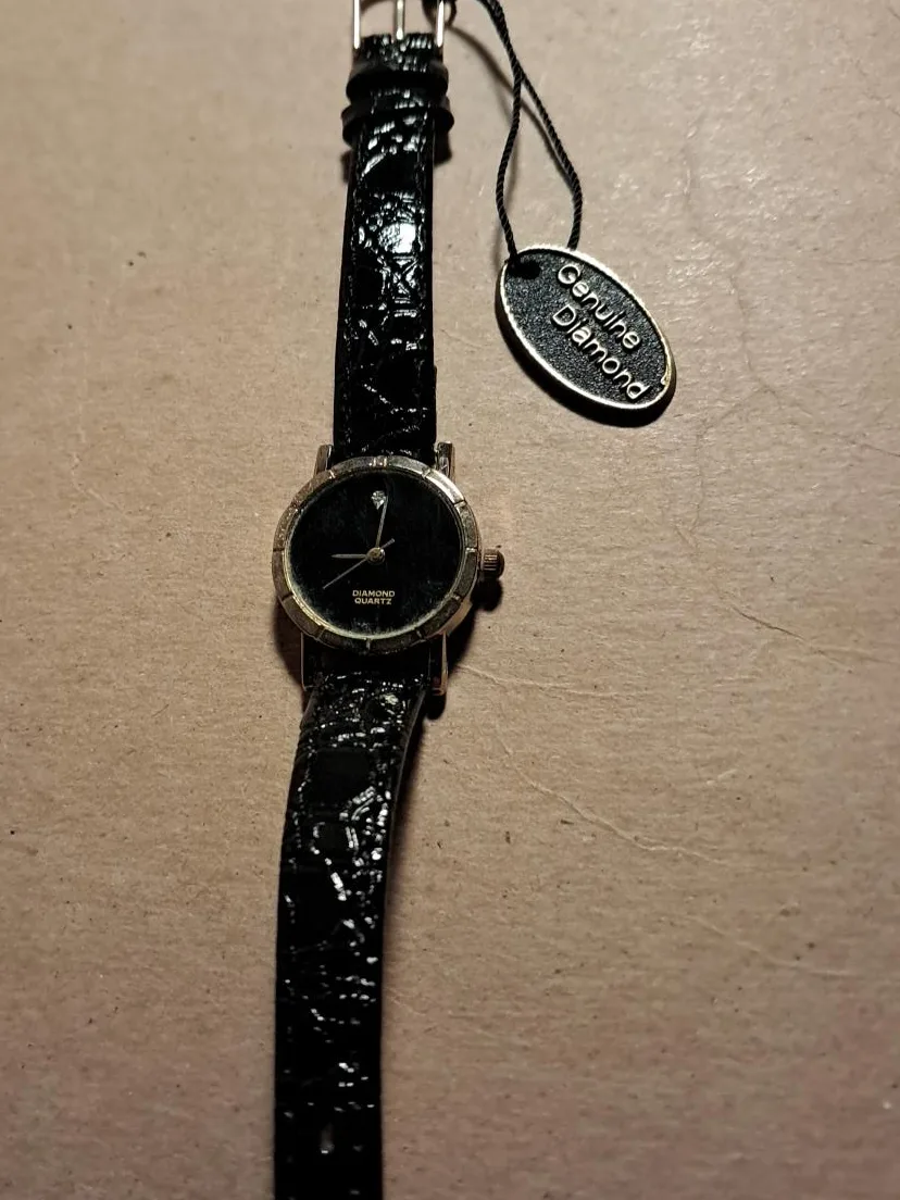 Diamond Quartz Watch