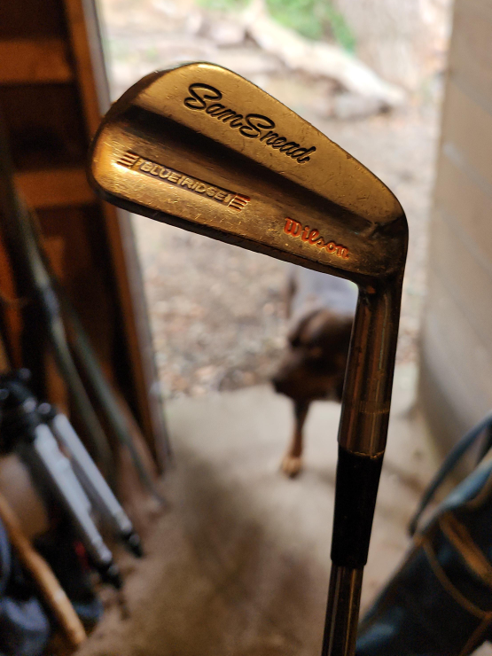 Wilson Sam Snead Blue Ridge Golf Iron thumbnail
