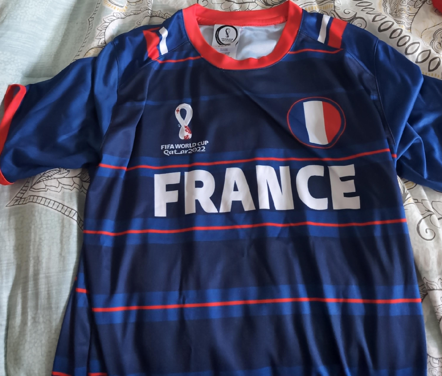 France FIFA World Cup Qatar 2022 Jersey thumbnail