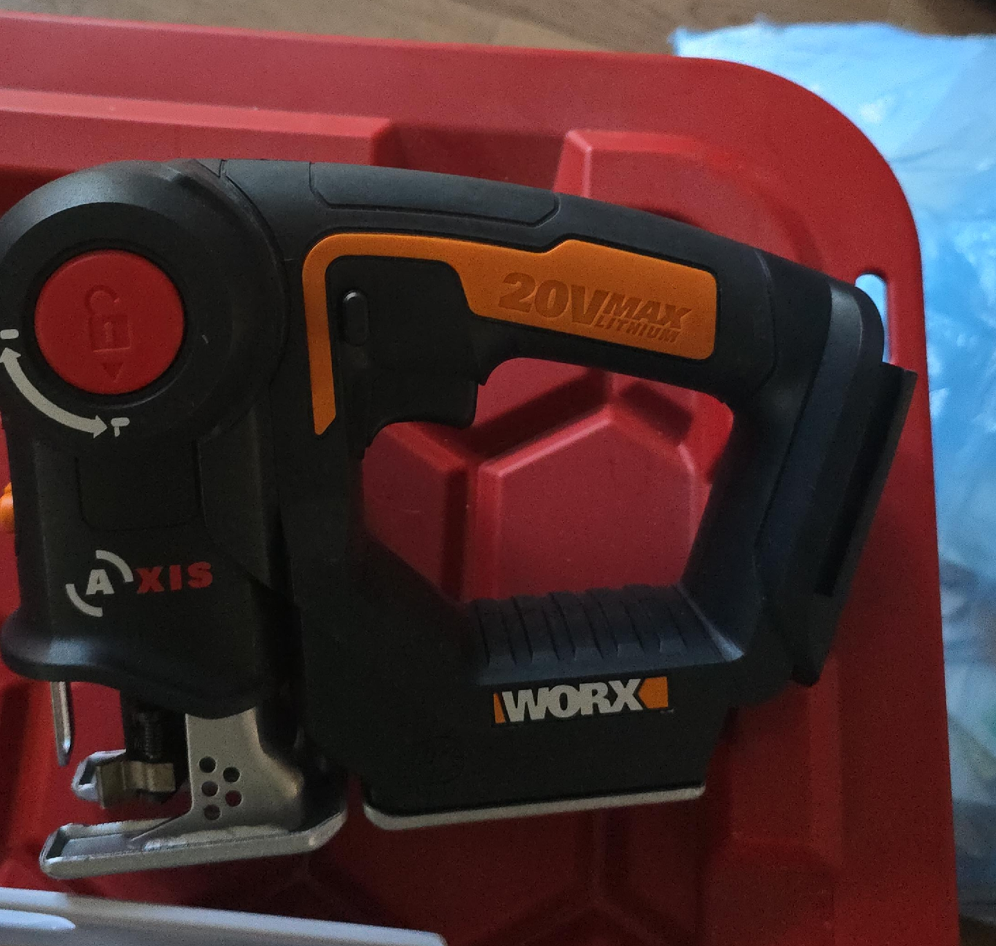 Worx 20V Max Jigsaw with Battery and Charger #cleanout - photo 2