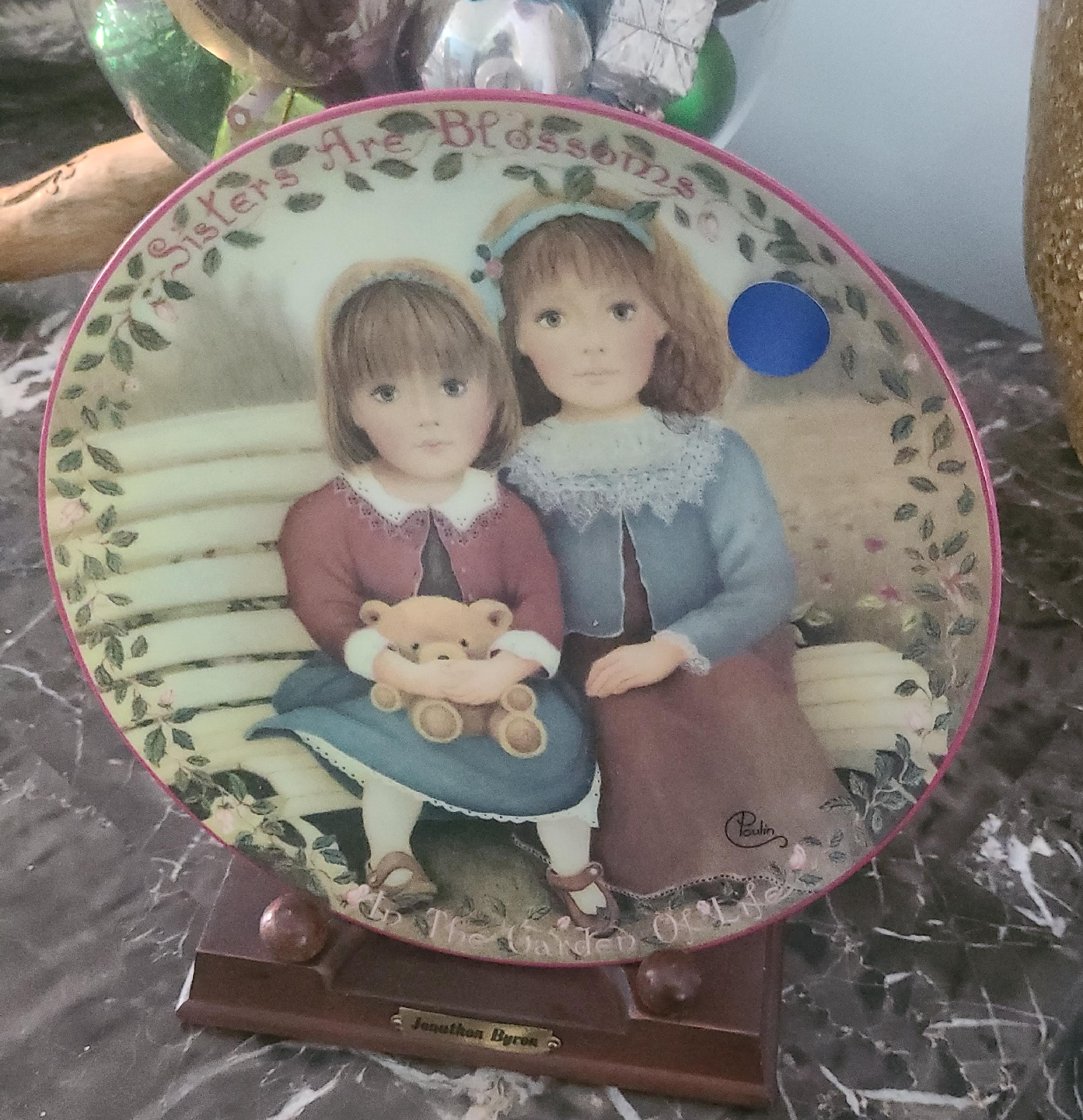 Paulin Sisters Are Blossoms Plate thumbnail