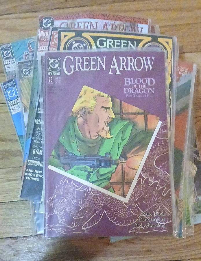 Green Arrow Comic Books thumbnail