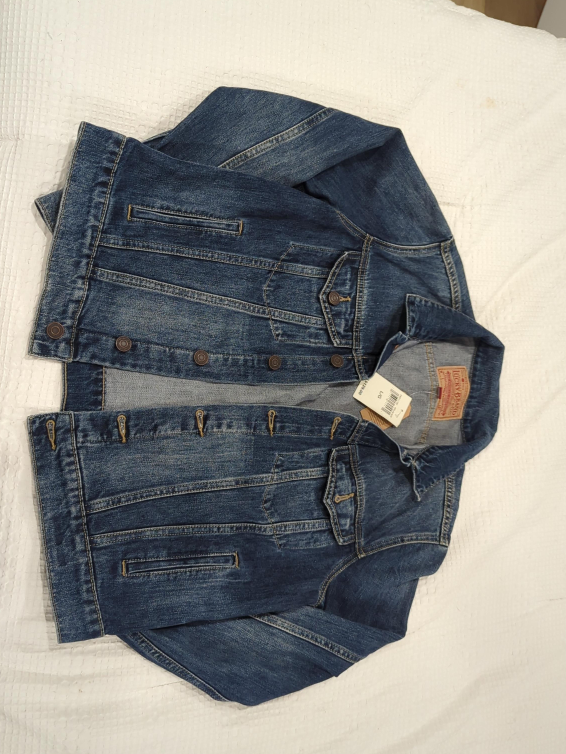 Lucky Brand Denim Jacket - Size L thumbnail