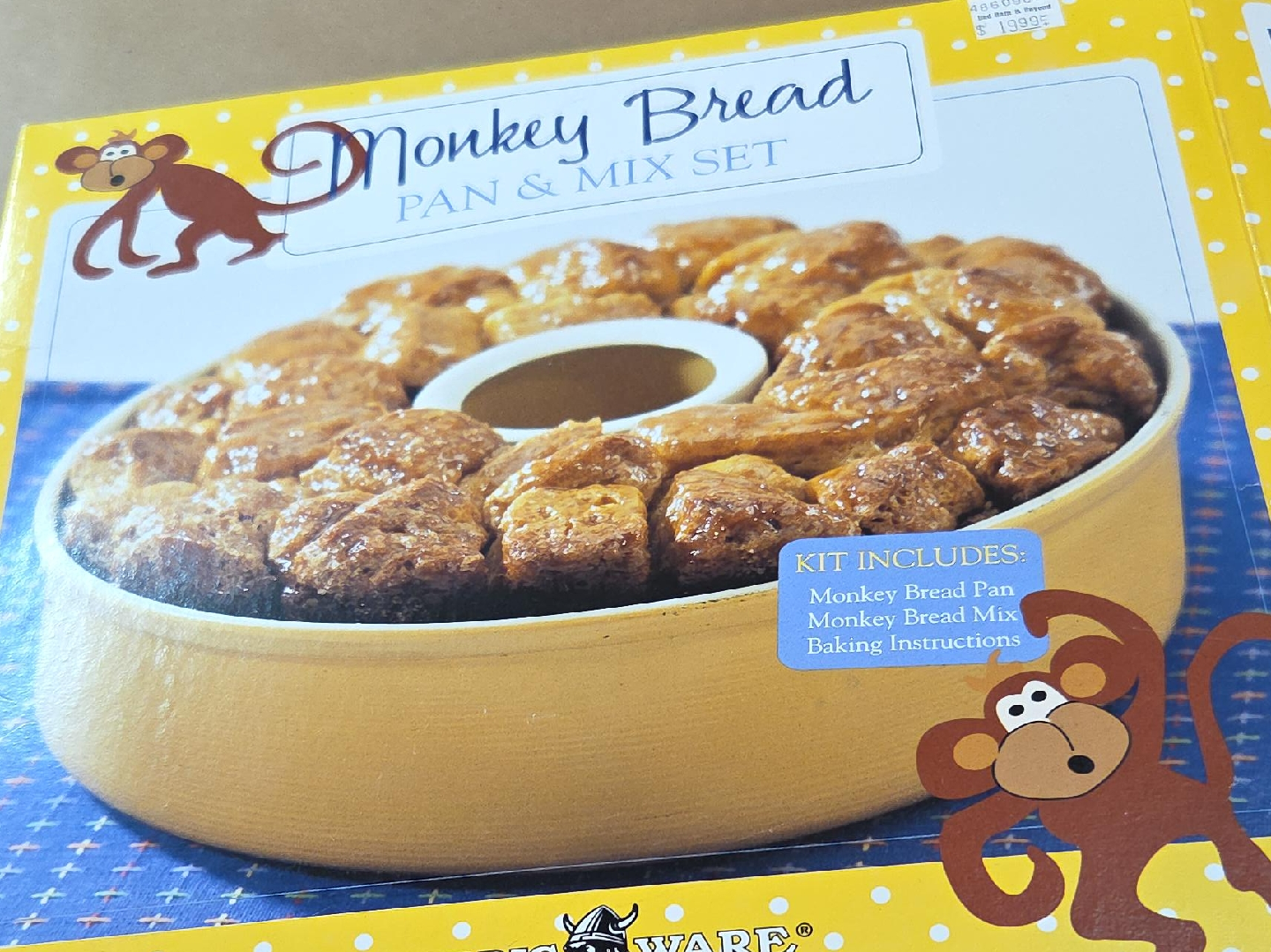 Nordic Ware Monkey Bread Pan & Mix Set