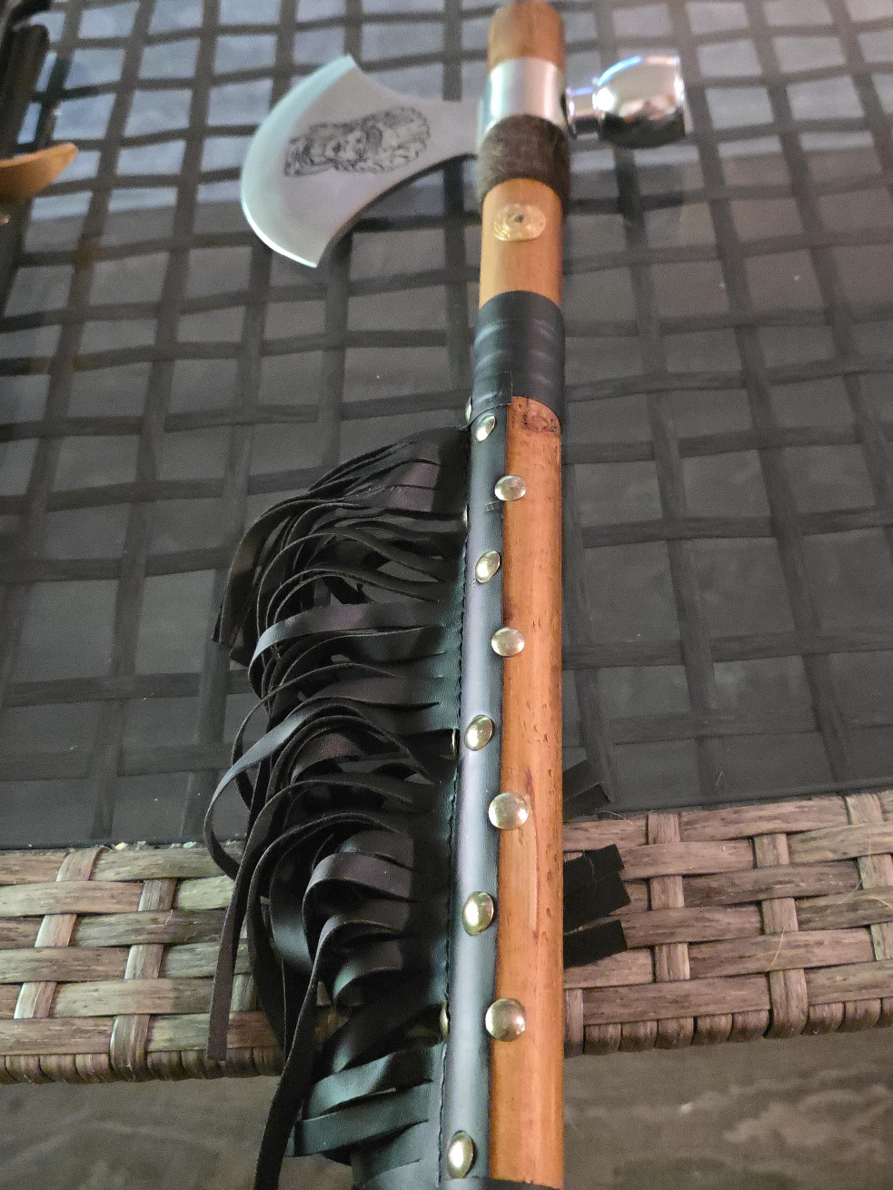 Decorative Tomahawk Pipe