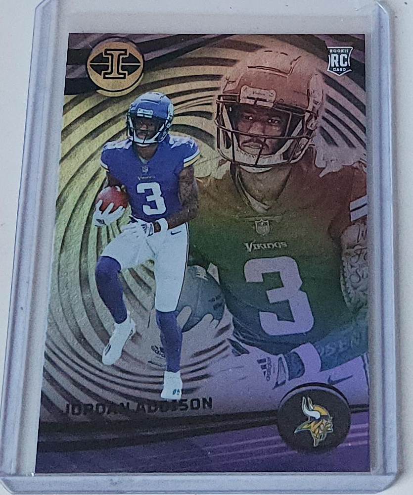Jordan Addison Rookie Card - Vikings thumbnail