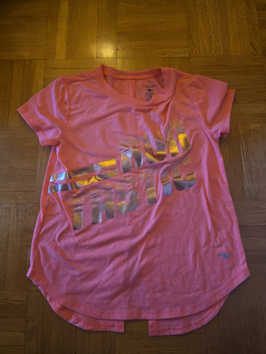 Athletic Works Pink T-Shirt Size 7/8 thumbnail