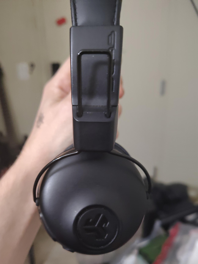 JLab  studio wireless over ear headphones- Black thumbnail