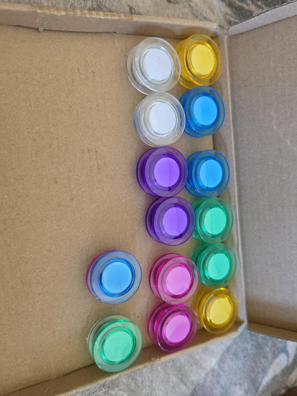 Set of Colorful Magnets (28)