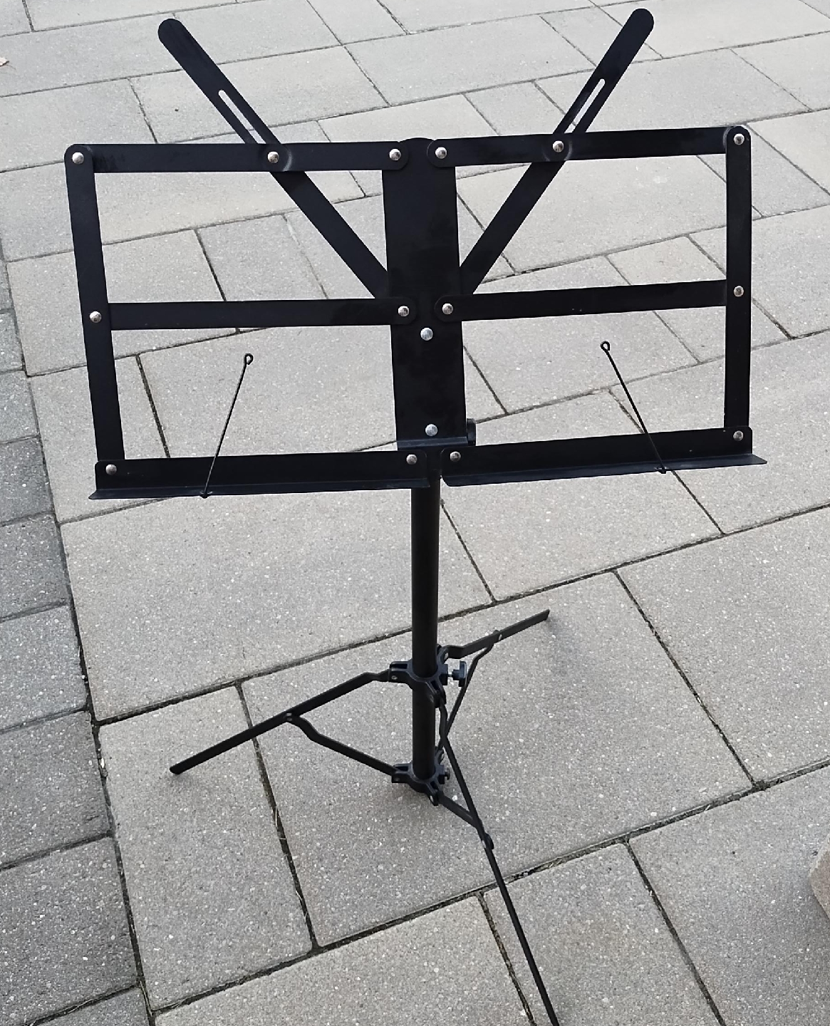 Black Music Sheet Stand