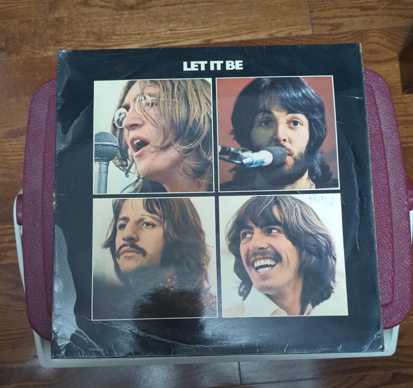 The Beatles - Let It Be Vinyl Record thumbnail