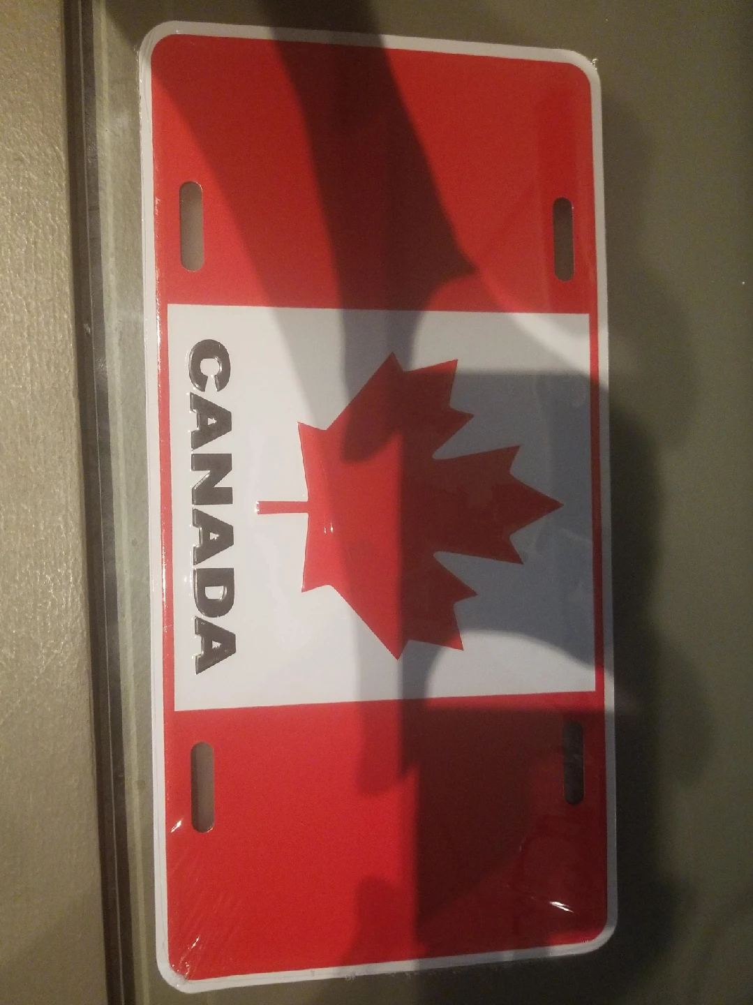 Canada Flag License Plate - New in Package thumbnail