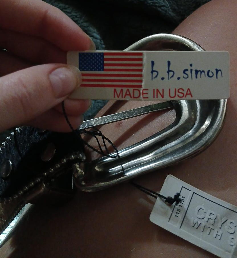 b.b.simon Crystal Belt thumbnail