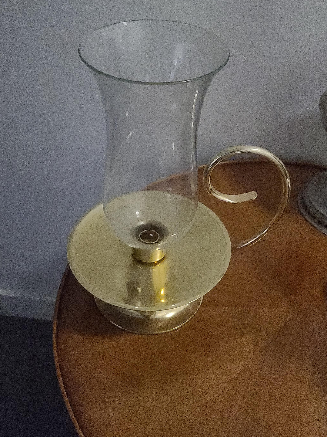 Gold & Glass Candle Holder thumbnail