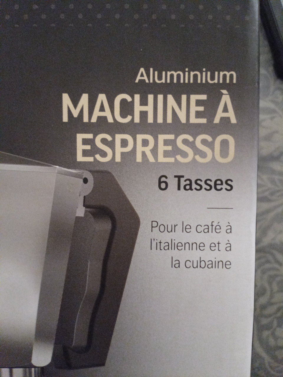 Aluminium Espresso Maker - 6 Cups thumbnail