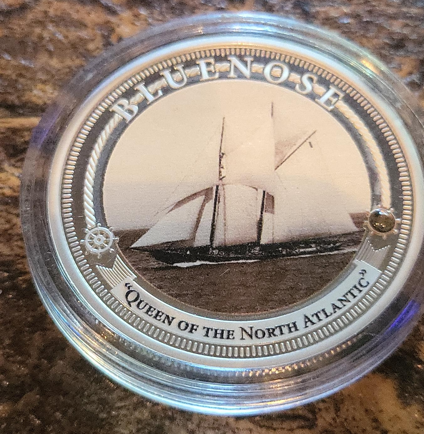 Bluenose "Queen of the North Atlantic" Coin thumbnail